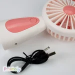 پنکه دستی فانتزی طرح کیتی قابل شارژی - 2