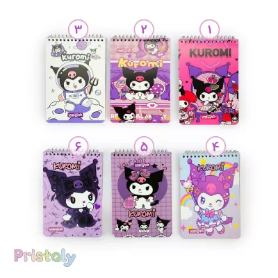 دفترچه یادداشت سیمی طرح کرومی، ۶طرح